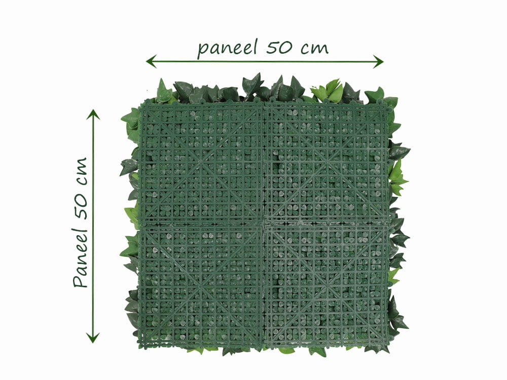 Hedera mit Blume Kunsthecke hinteren Hedera mit Blume Kunsthecke hinteren