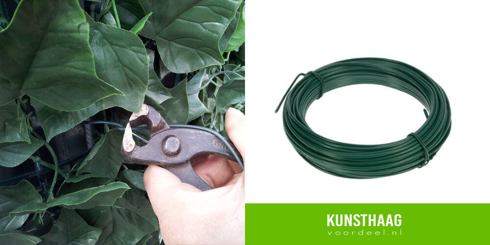 KunsthaagVoordeel-kunsthagen-montagedraad-groen-pvc-15-meter-x-2mm-voorbeeld