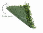 Vegetation Farn Klee Kunsthecke flexible matte