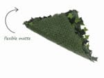 Hedera efeu kunsthecke flexible matte