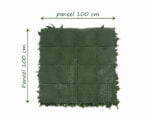 Vegetation grober blaeterjungle pflanzenwand hinteren