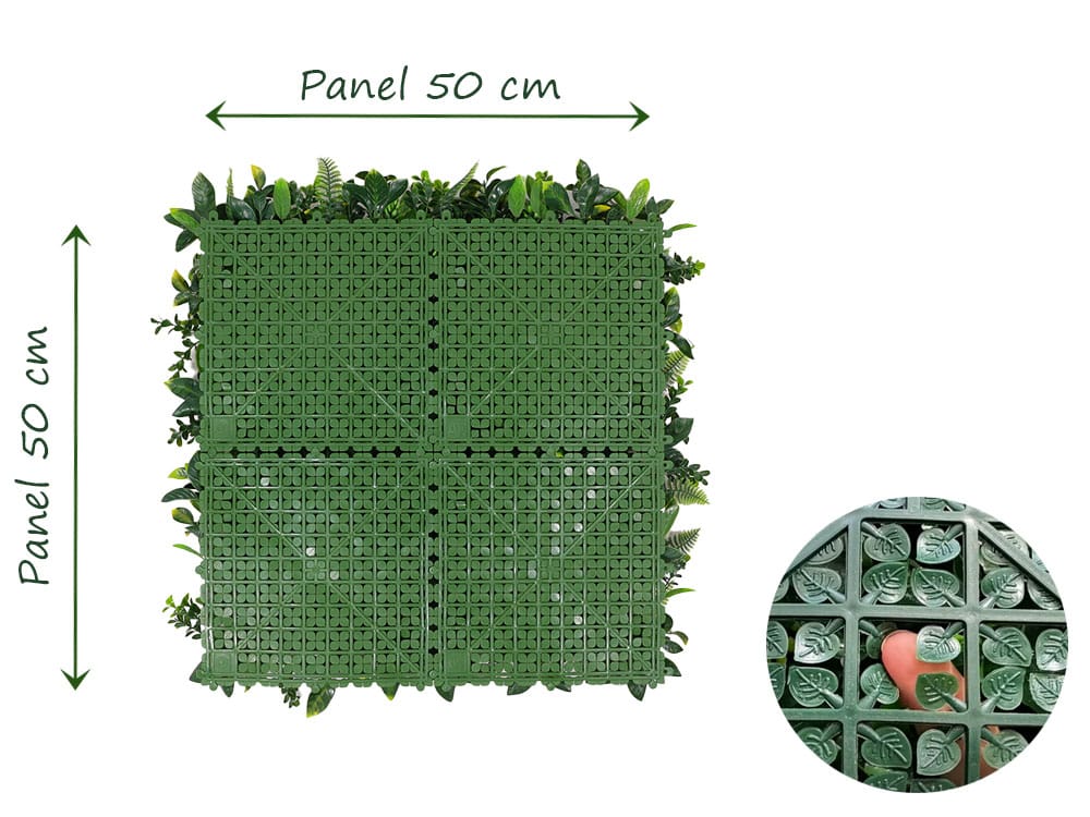 Farn gelb variiert Kunsthecke ruckseite Farn gelb variiert Kunsthecke ruckseite