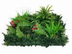 Dracaena rosa Orchidee Kunsthecke Schraeg