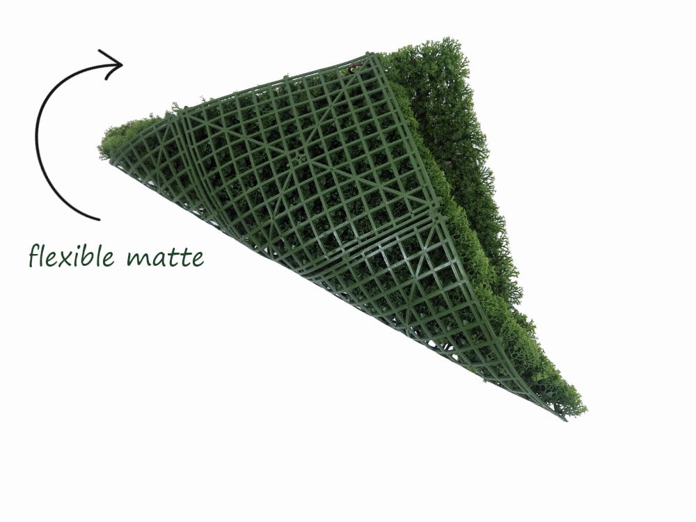 Islaendisch Moos dunkelgruen Mooswand flexible matte Islaendisch Moos dunkelgruen Mooswand flexible matte