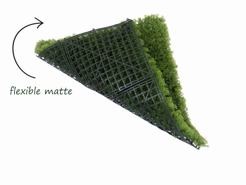 Islandmoos zartgrun Mooswand flexible matte Islandmoos zartgrun Mooswand flexible matte