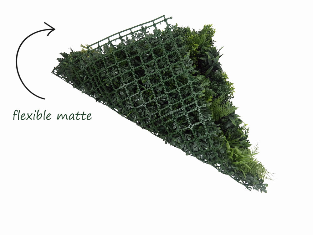 Farn Fantasie Pflanzenwand flexible matte Farn Fantasie Pflanzenwand flexible matte