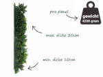 Green Fantasie Pflanzenwand seite
