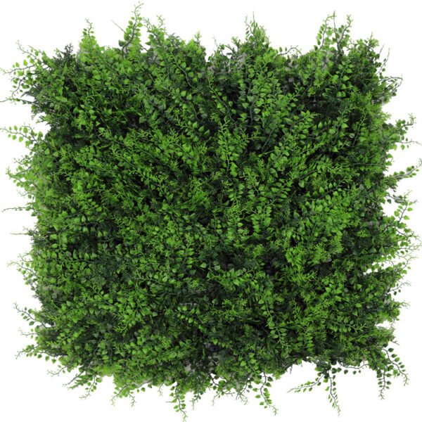 Vegetation feines dunkel Kunsthecke