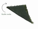 Asplenium farn mischung kunsthecke flexible matte