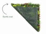 Heidekraut Moos Pflanzenwand flexible mat