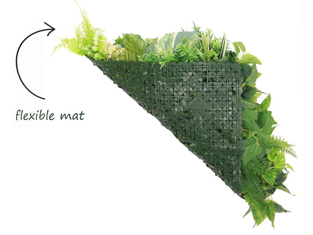 Weißen Monstera Bouquet Pflanzenwand flexible Weißen Monstera Bouquet Pflanzenwand flexible