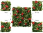 Stechpalme Weißmoos Weihnachtsstern Deko Pflanzenwand information keine Muster